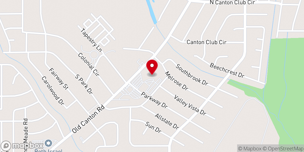 Map showing location of New Jerusalem Church (North Campus)