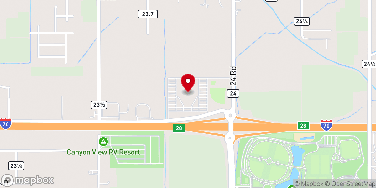 Map showing location of Fellowship Church