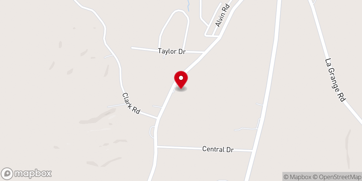 Map showing location of Morris Chapel Cme Church