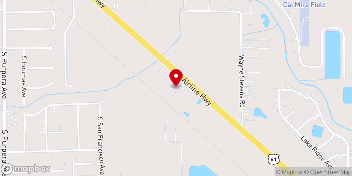 Map showing location of Household of Faith Church- Airline Campus