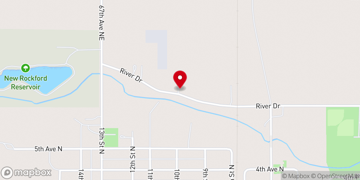 Map showing location of Positive Vibes