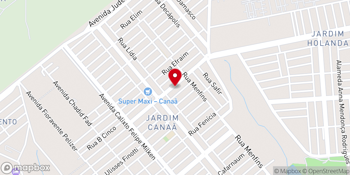 Map showing location of Igreja Universal Assembléia dos Santos