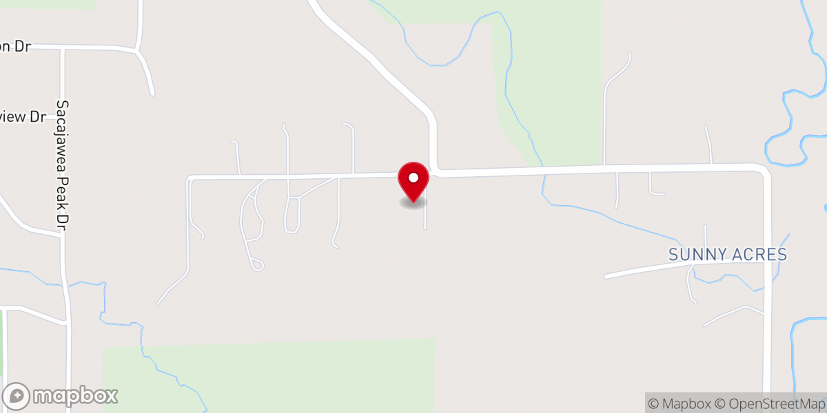 Map showing location of Christ's Church