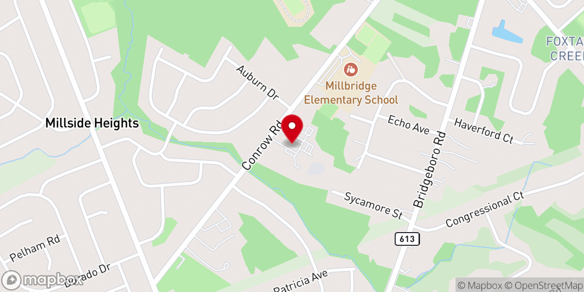 Map showing location of Resurrection Parish