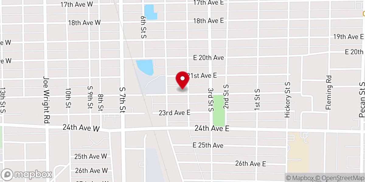 Map showing location of Straight Life Church of God