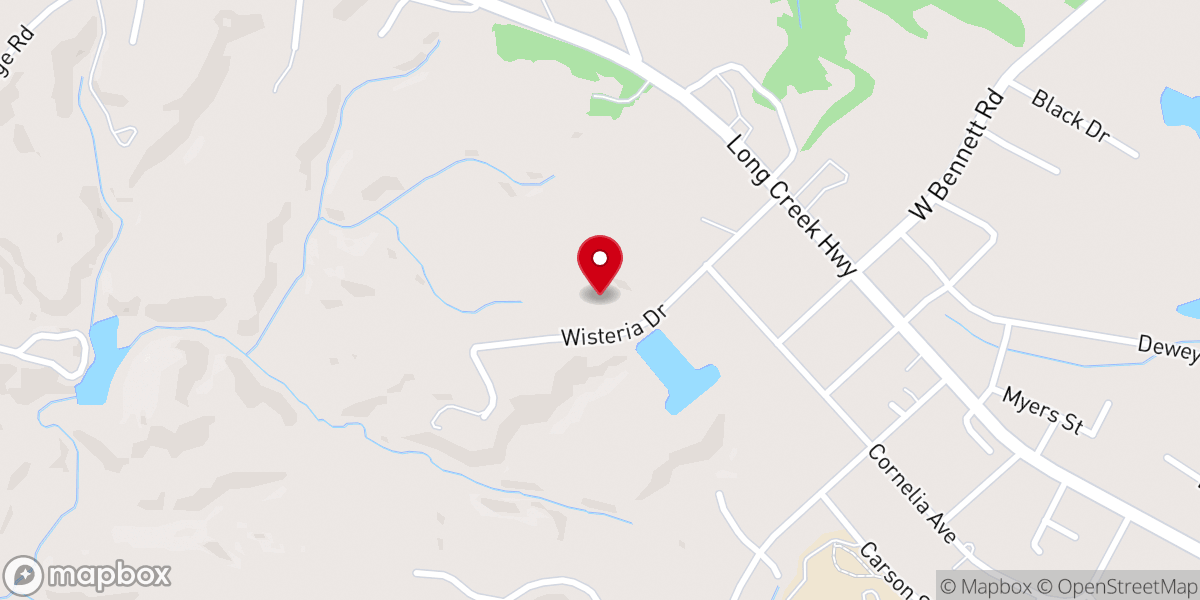 Map showing location of The Ridge at Summit Farms