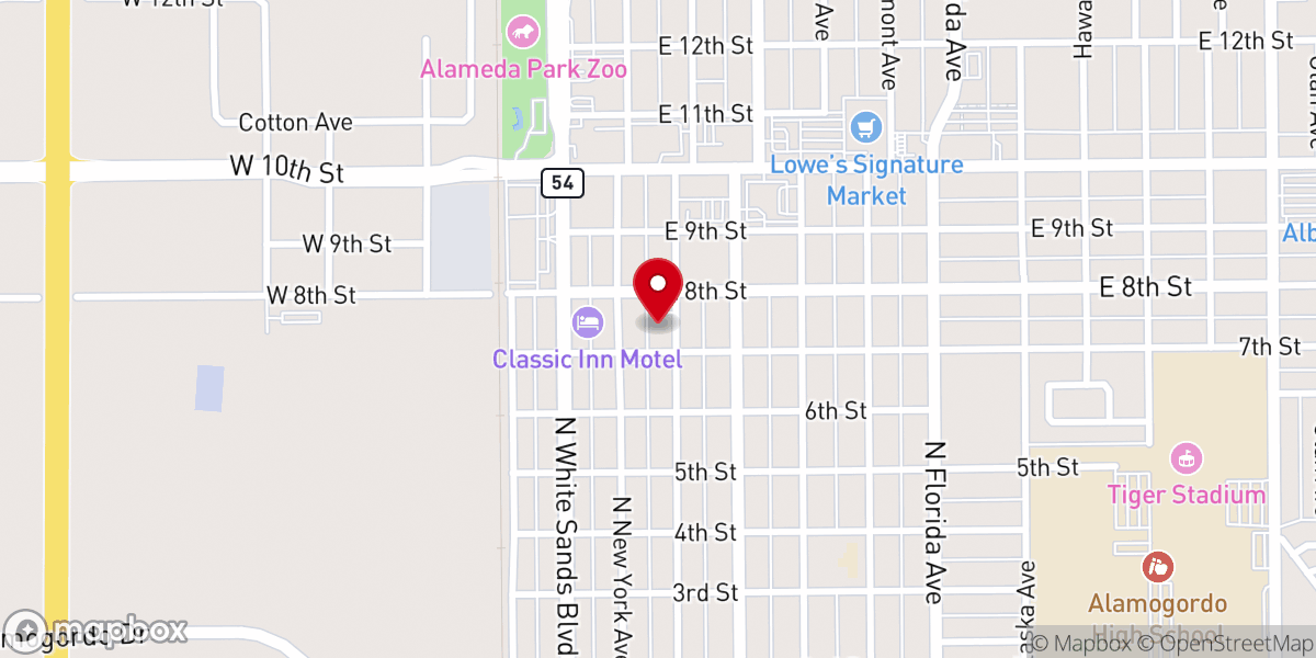Map showing location of Immaculate Conception Youth