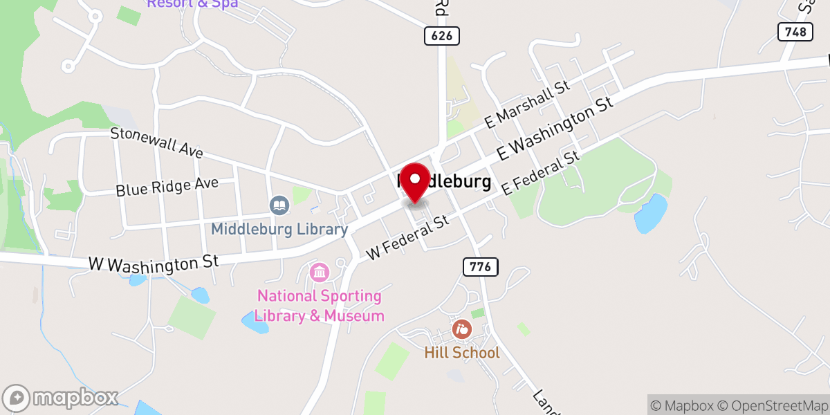 Map showing location of Seven Loaves Services