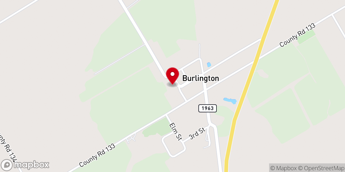 Map showing location of St Michaels Church