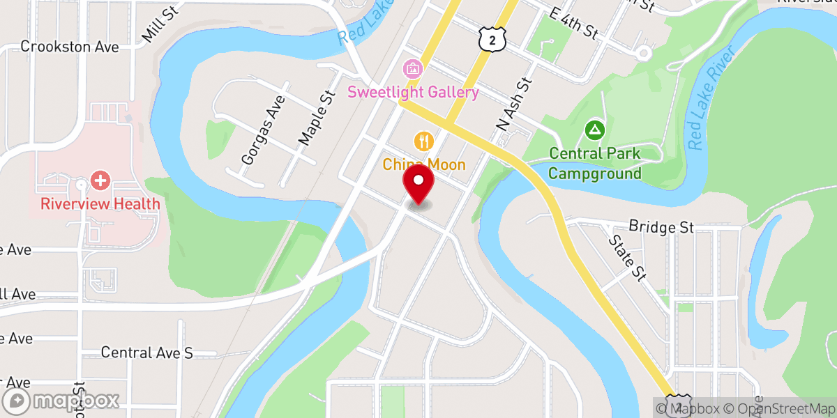 Map showing location of Our Savior's Lutheran School