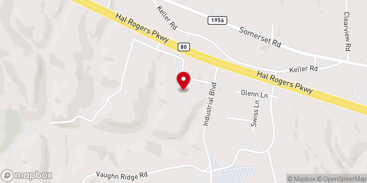 Map showing location of The Creek Church
