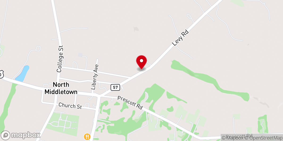Map showing location of Middle Springs Farm