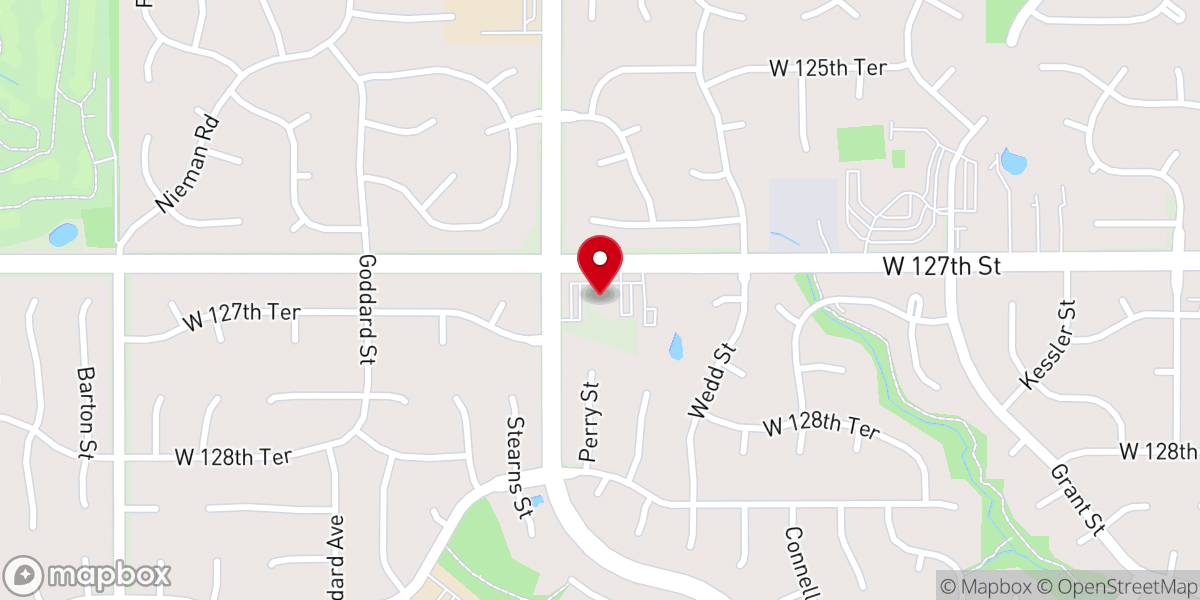 Map showing location of Grace Fellowship Church, EFCA