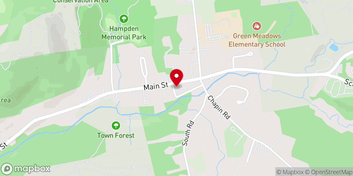 Map showing location of Federated Community Church