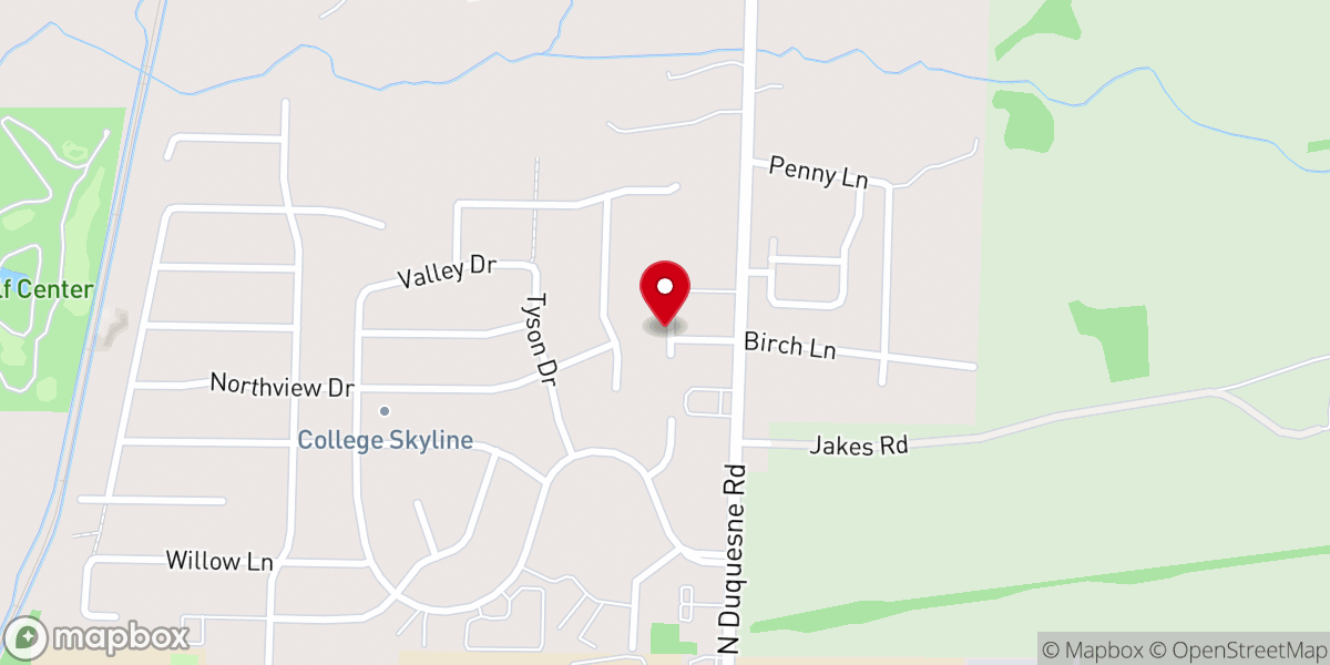 Map showing location of Joplin Township