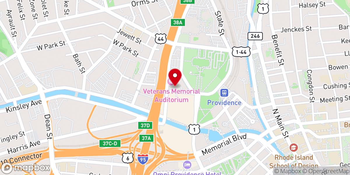 Map showing location of West Exeter Church