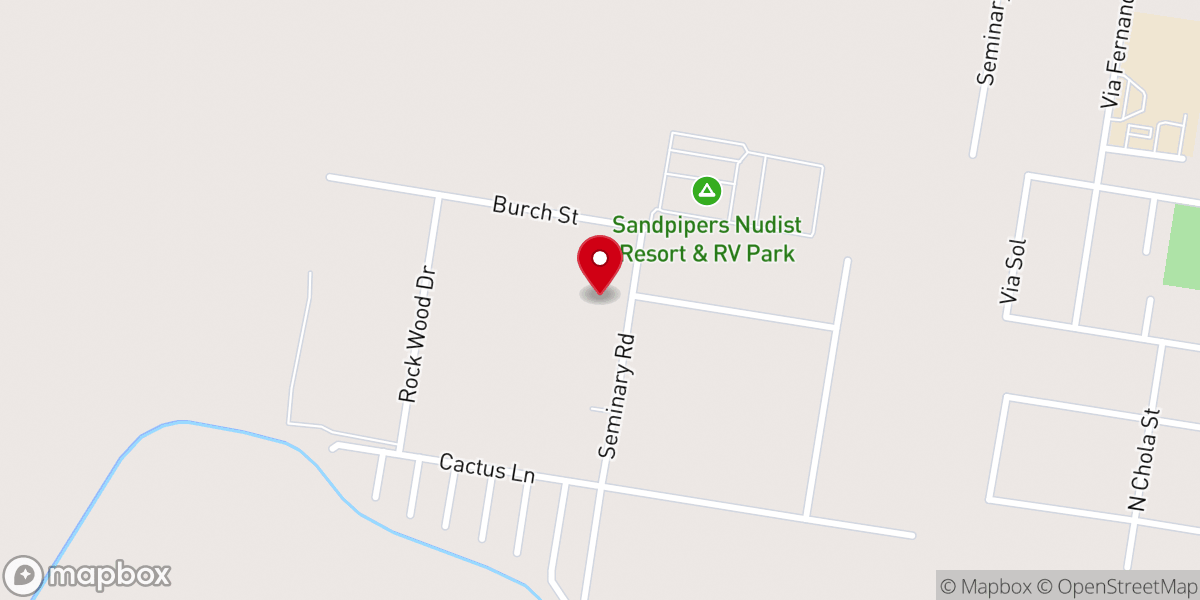 Map showing location of Rancho Los Cantú