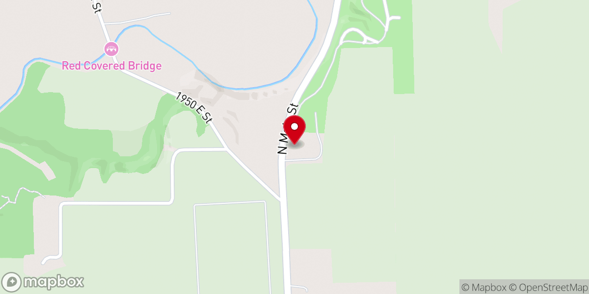 Map showing location of The People Church