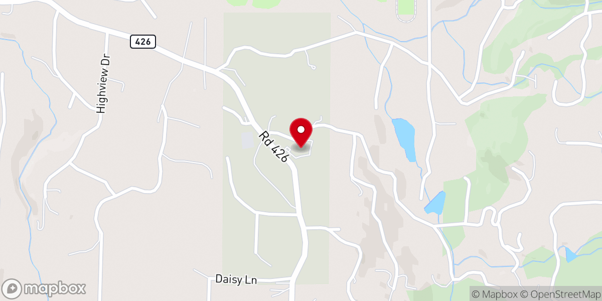 Map showing location of Landmark Missionary Baptist Church