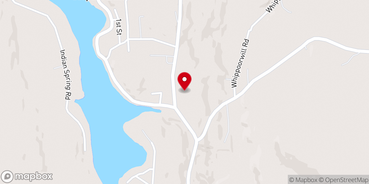 Map showing location of Marcy Church