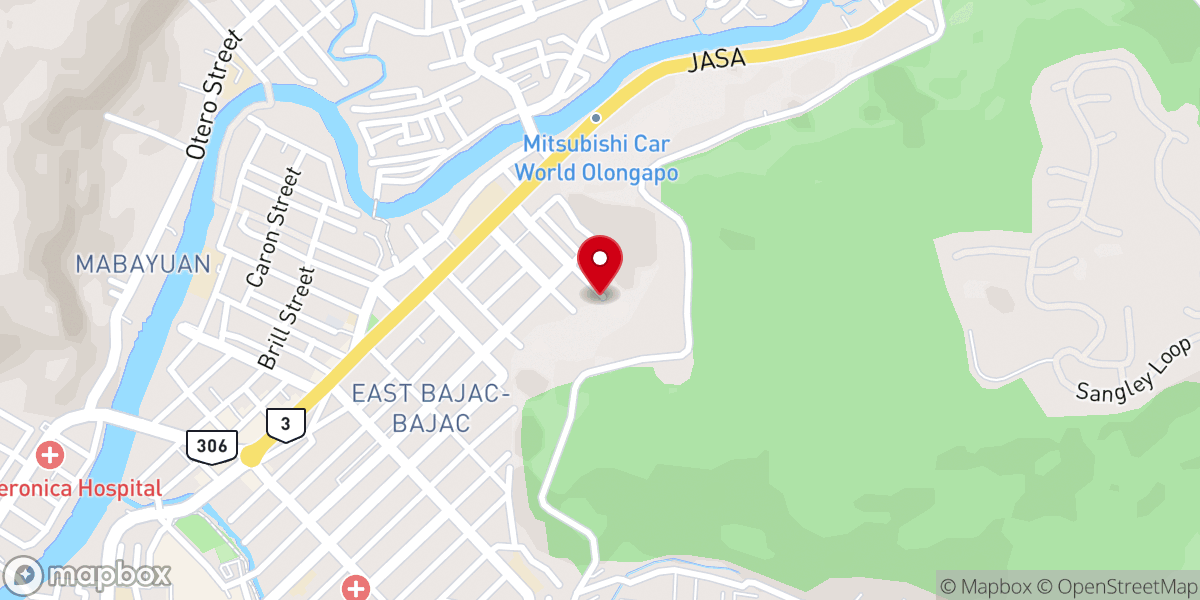 Map showing location of Home Grace Baptist Bible Church