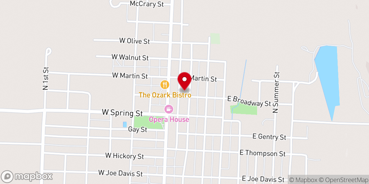 Map showing location of Grace United Methodist Church