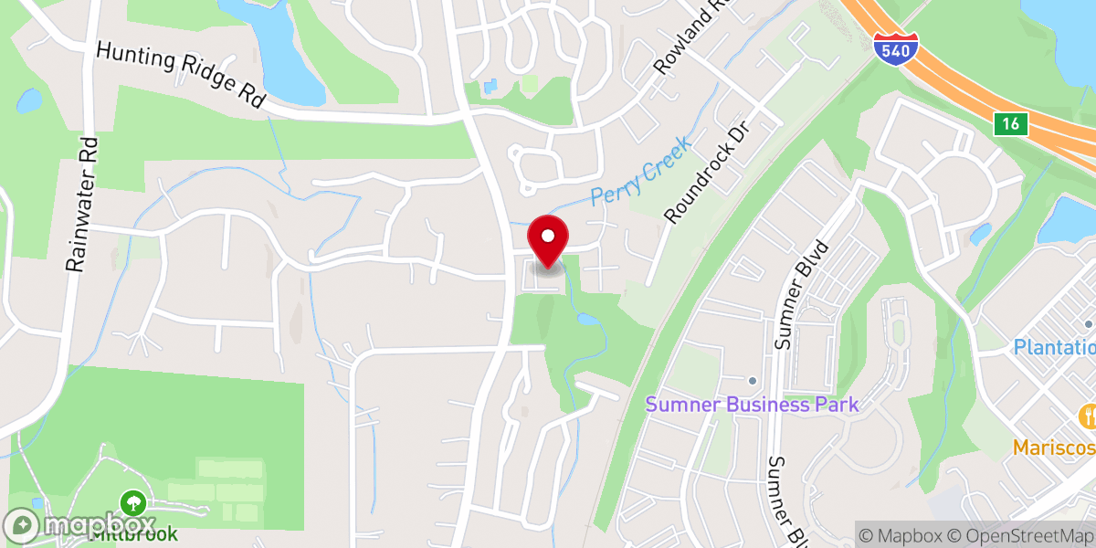 Map showing location of Rivertree Church