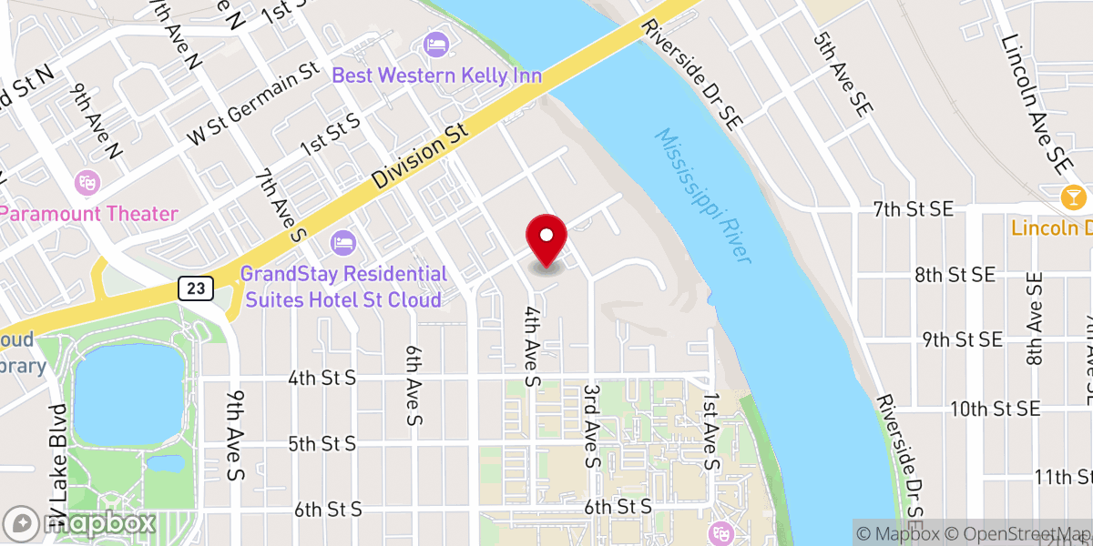 Map showing location of Read Ministries Inc