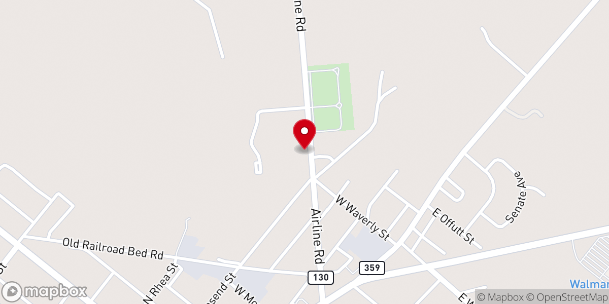 Map showing location of UPCI Church