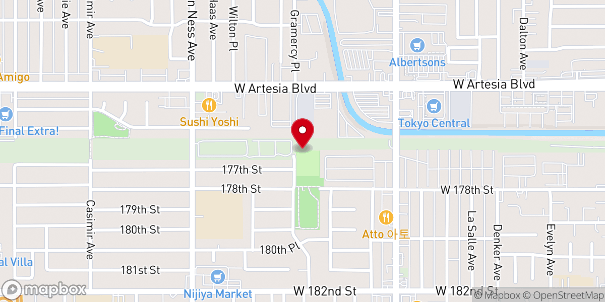 Map showing location of Dandelion Partners