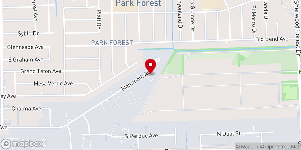 Map showing location of Refuge Temple Ministries, Inc.