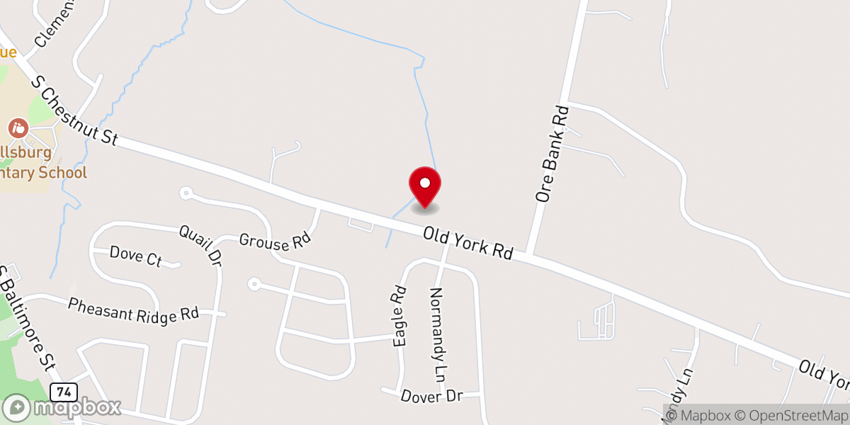 Map showing location of Celebration Church Property