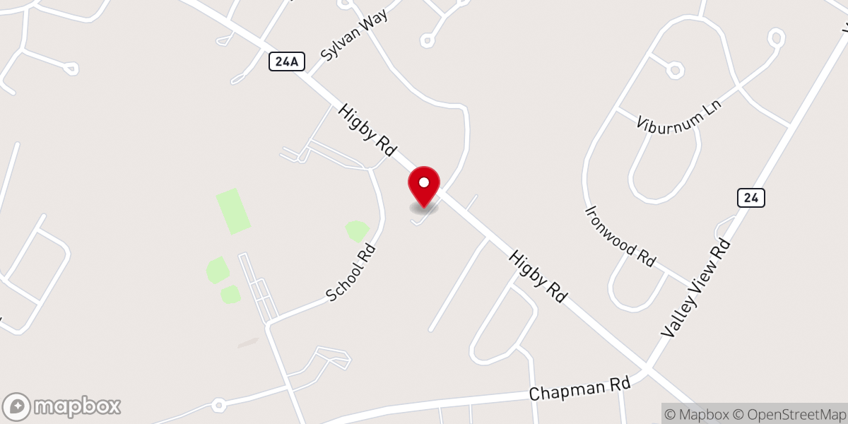 Map showing location of St. George Antiochian Orthodox Church