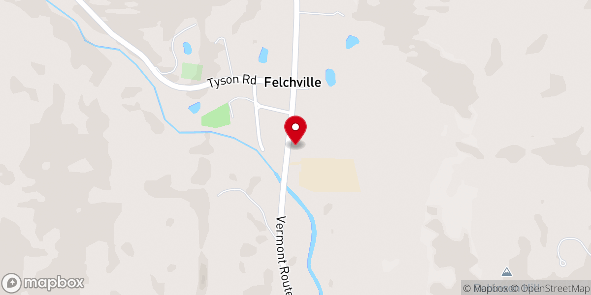 Map showing location of Reading Historical Society