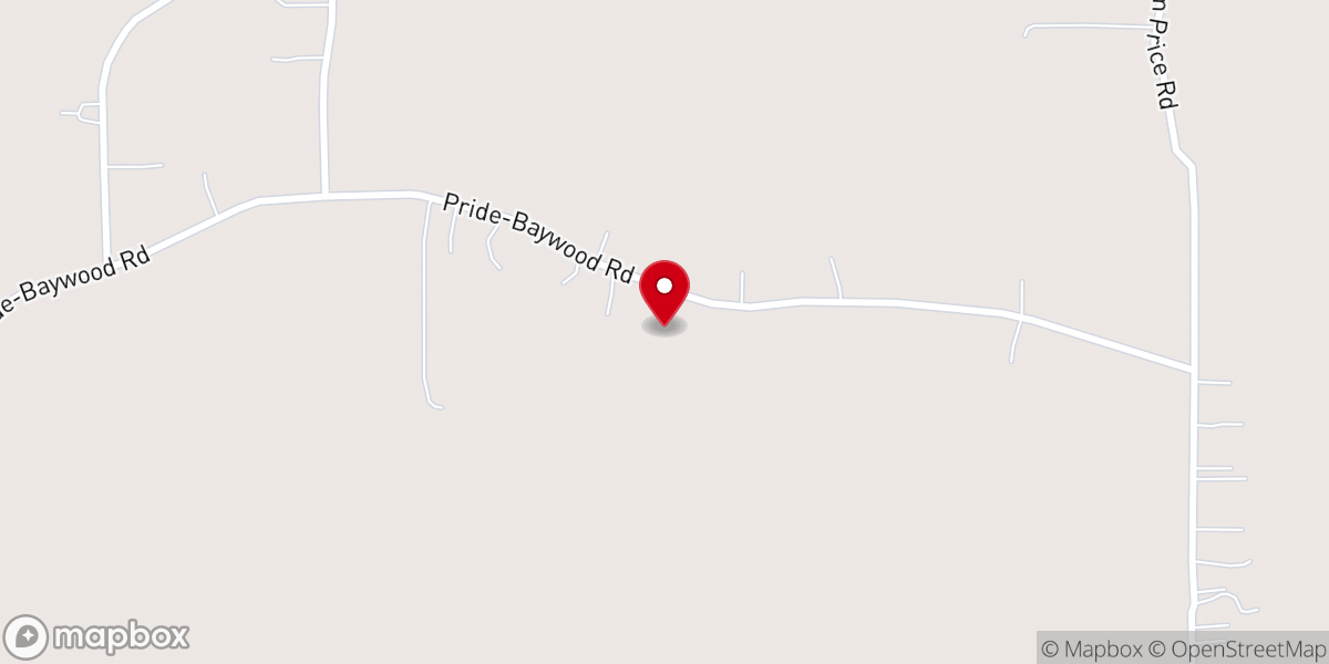 Map showing location of Cedar Grove Church