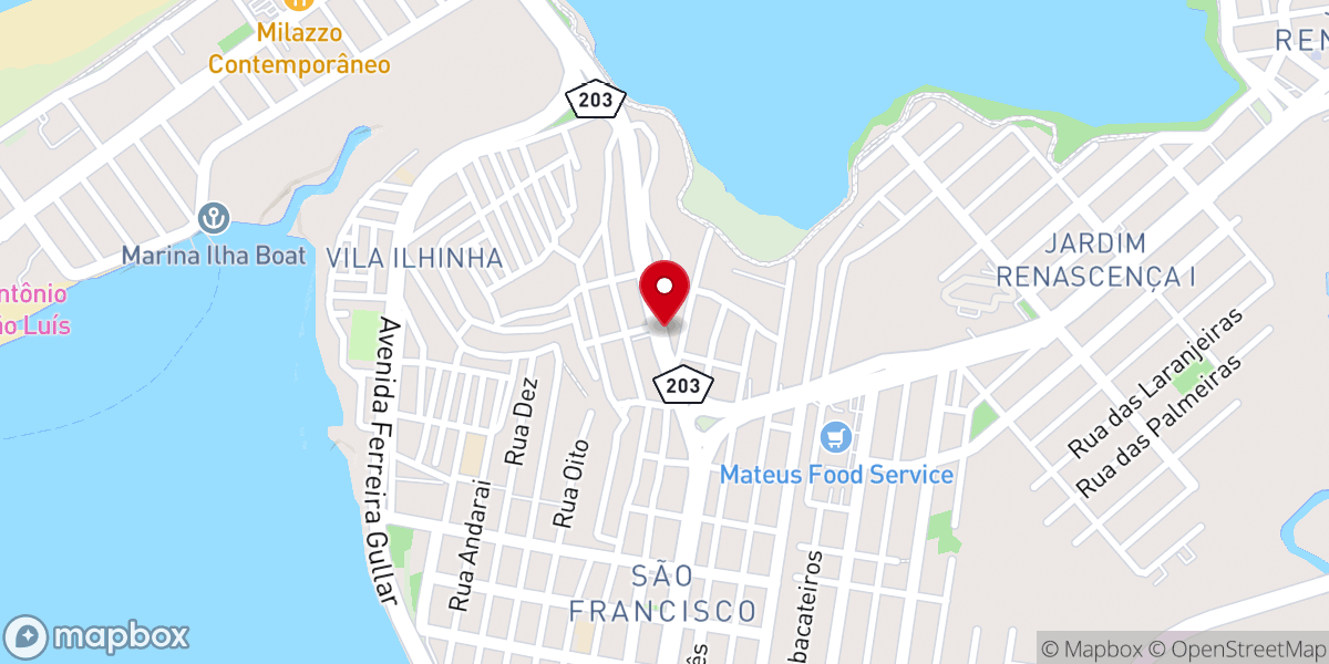 Map showing location of Igreja Evangélica Restaurando Vidas - IERV