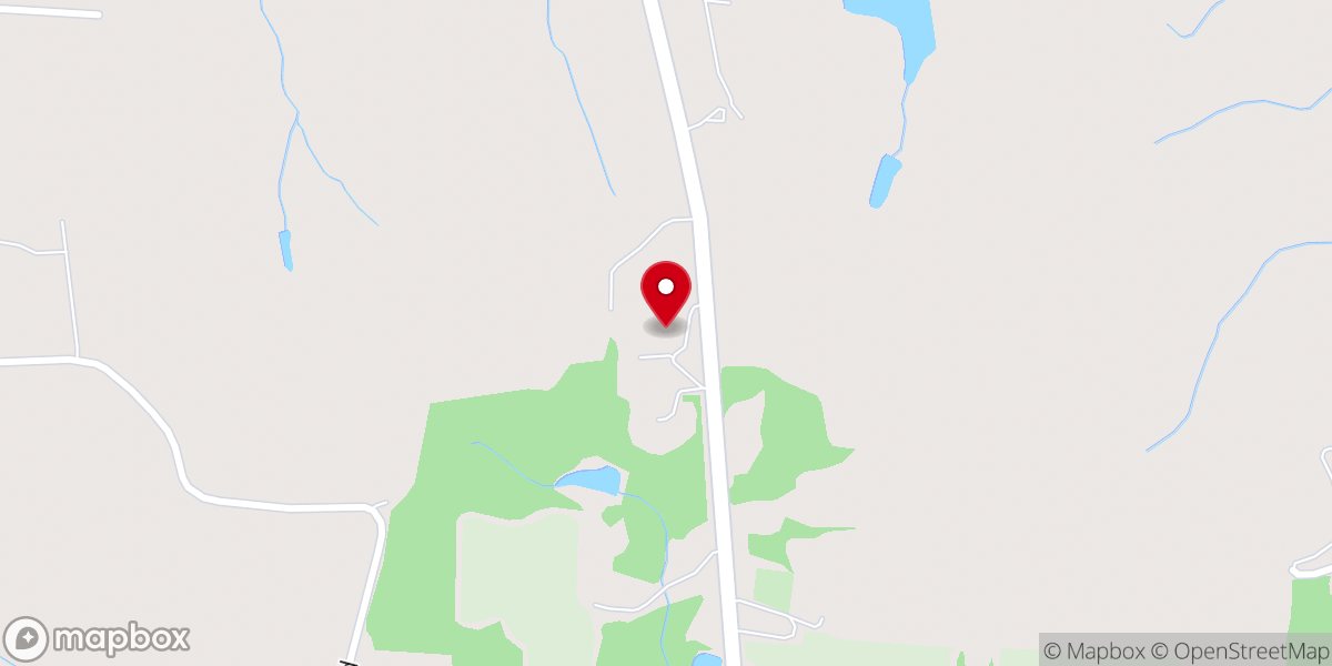 Map showing location of Cornerstone Baptist Church