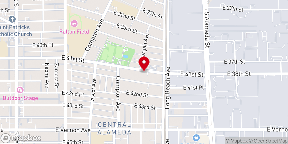 Map showing location of Church of God & Saints-Christ
