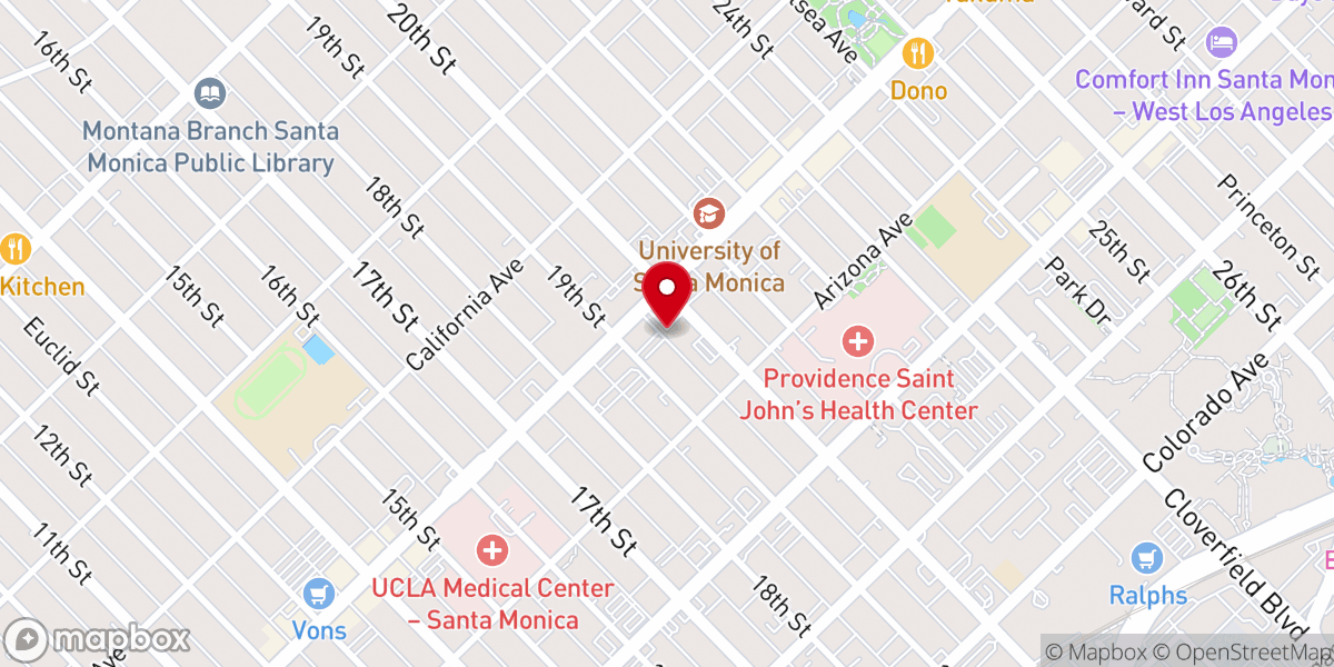 Map showing location of The Lighthouse Church