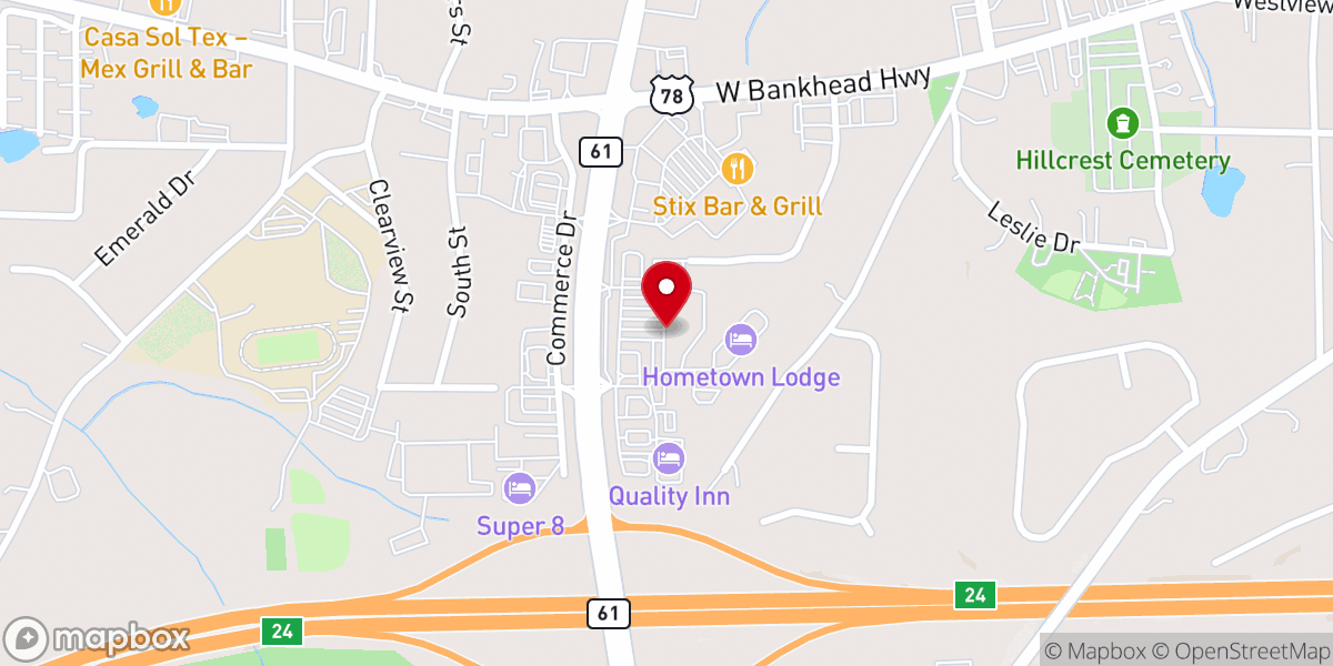 Map showing location of Jump Time