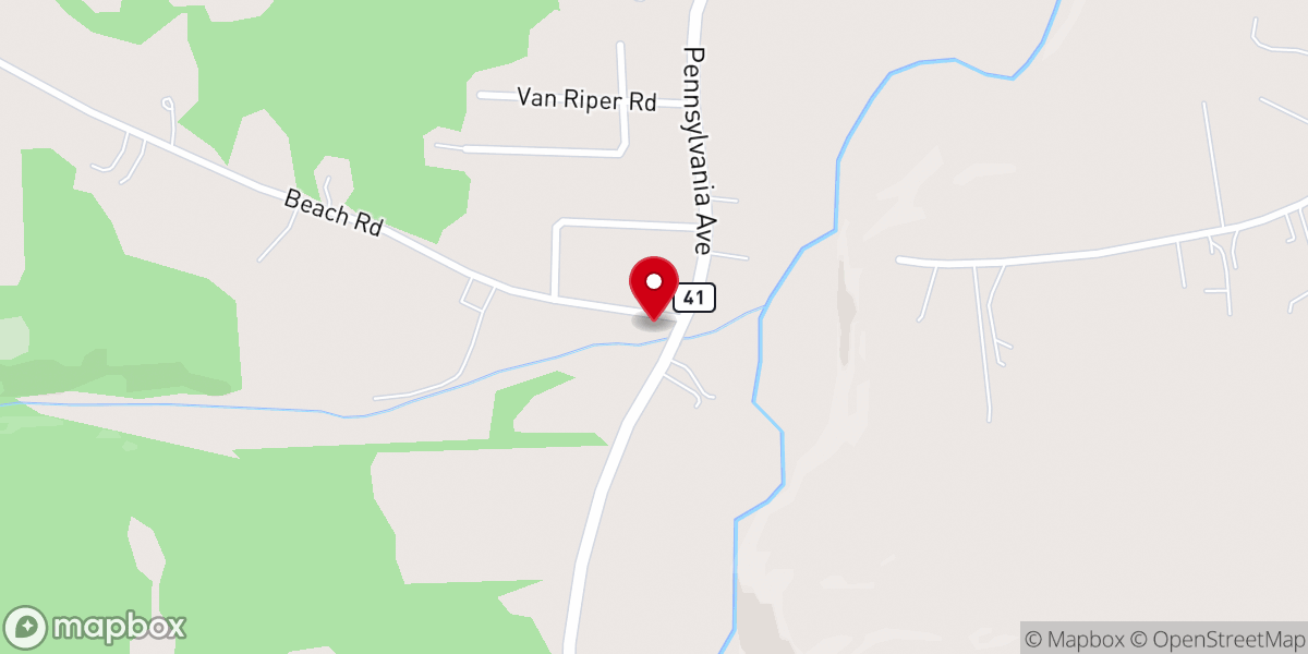 Map showing location of Faith Christian Fellowship Church