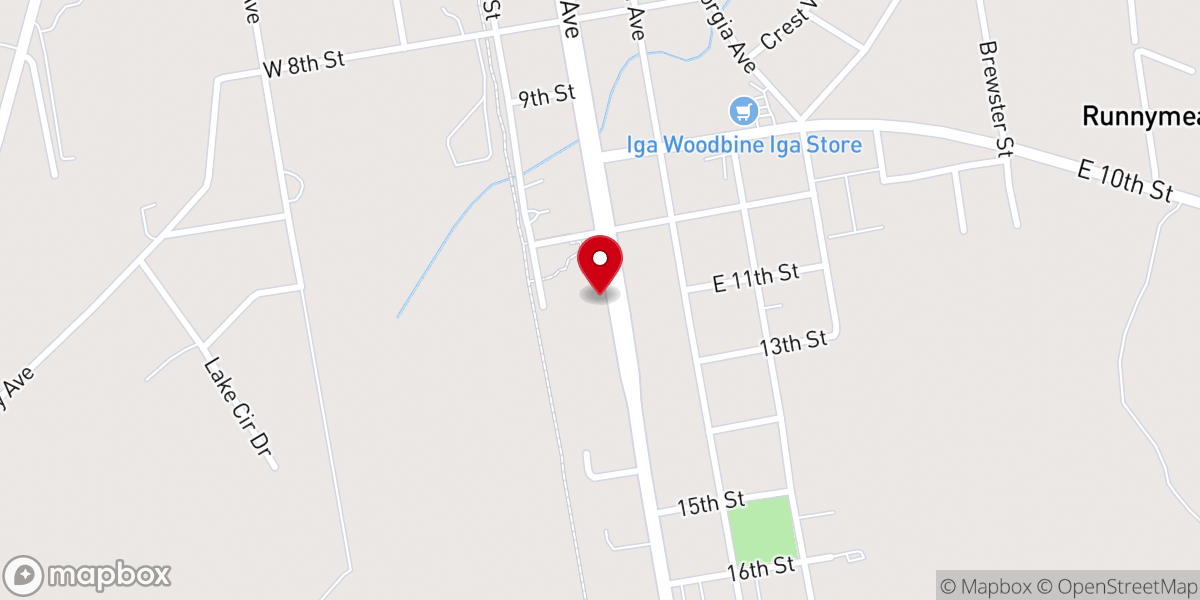 Map showing location of Madison Chapel