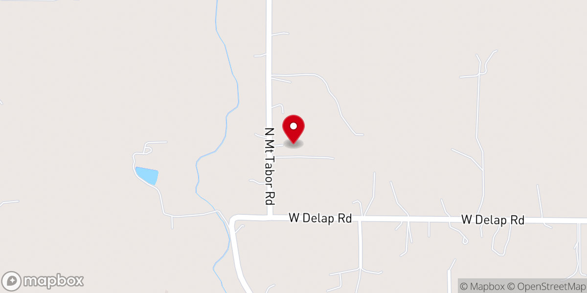 Map showing location of Ellettsville First United Methodist Church Inc