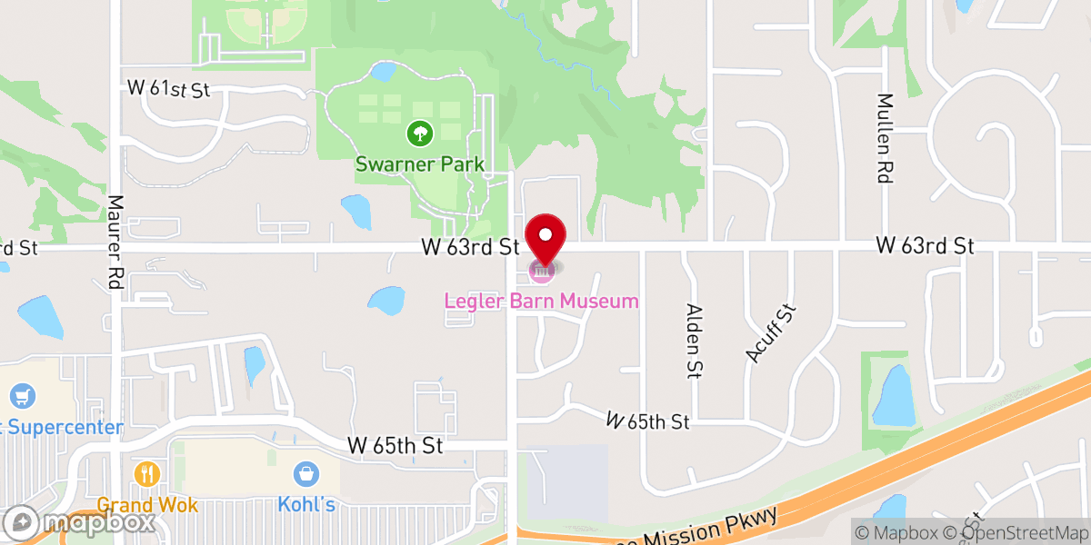 Map showing location of New Life Community Church of the Nazarene