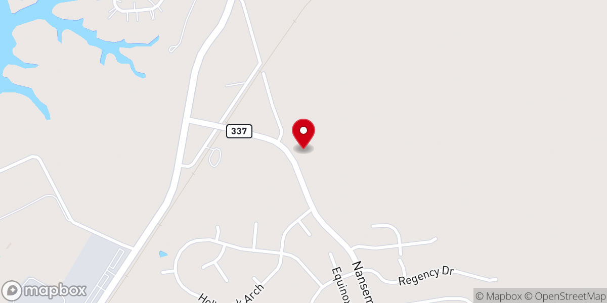Map showing location of Rose of Sharon United Holy Church
