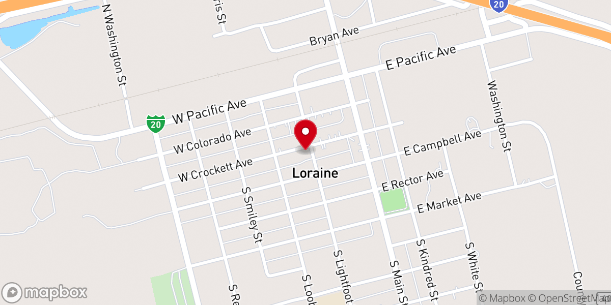 Map showing location of Apostolics of Loraine