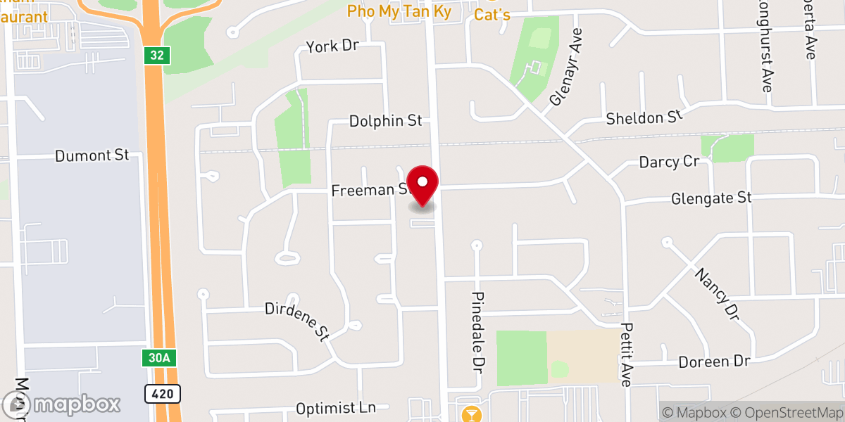 Map showing location of THE WAY PENTECOSTAL CHURCH
