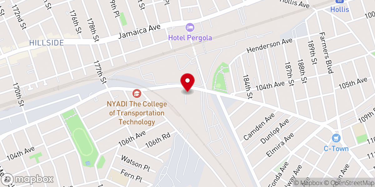 Map showing location of Divine Annointing Touch Ministries