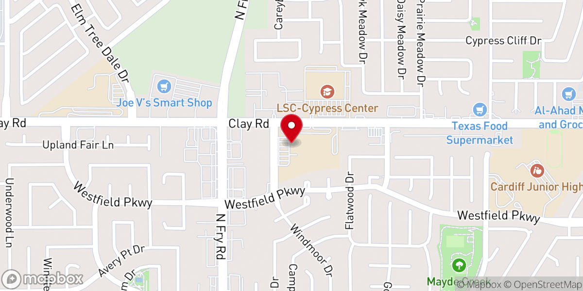 Map showing location of Ministerio Vida y Restauracion