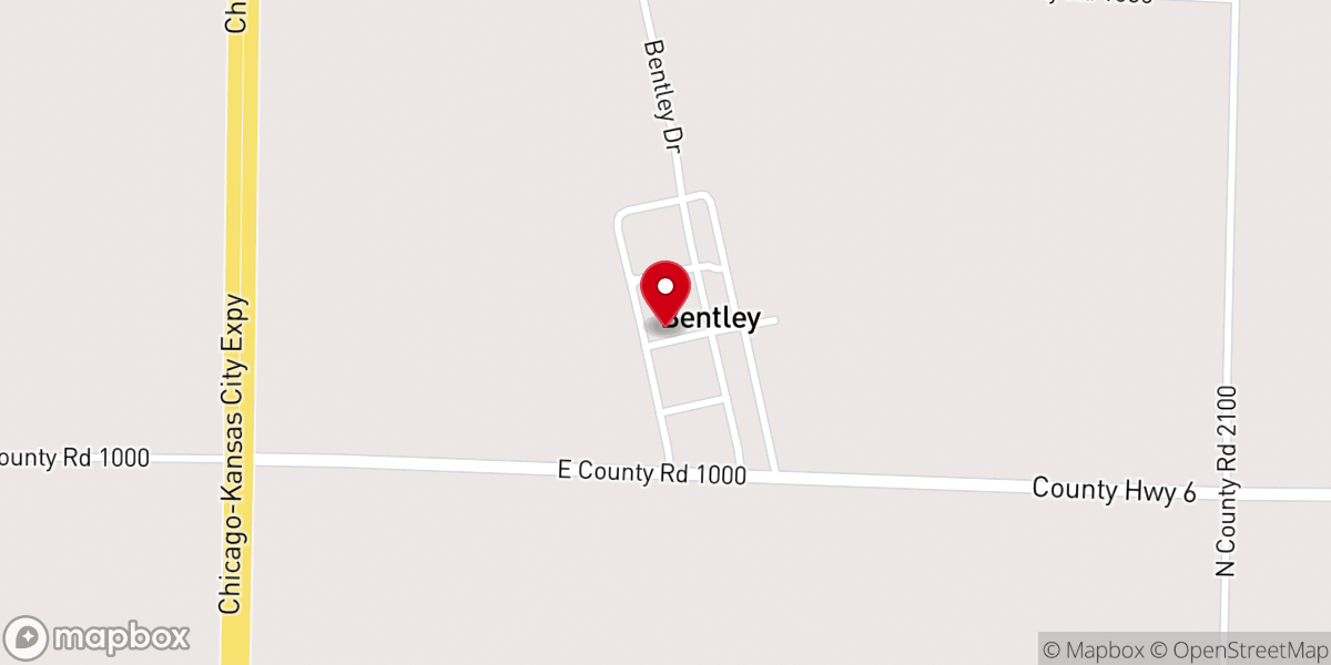Map showing location of Providence Primitive Baptist